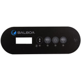 Overlay, Balboa TP240T, Temp/Jets/Light, Black : 17679