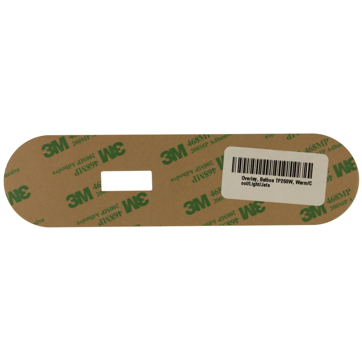 Overlay, Balboa TP260W, Warm/Cool/Light/Jets : 17484