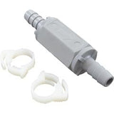 Check Valve, Rola-Chem, 3/8" Barb x 3/8" Barb, In-Line : 521160