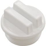 Universal Plug 1 1/2"Mpt W/ O Ring Groove - White : 715-6610