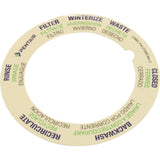 Label, Pentair 6-Way 1-1/2" Hi-Flo MPV : 272599Z