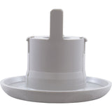 Jet Intl, BWG Luxury Micro, 2-1/2"fd, Roto, Txt Scal, Slvr : 941981