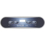 Overlay, Balboa Water Group ML400, Jets, Aux, Temp, Light : 11345