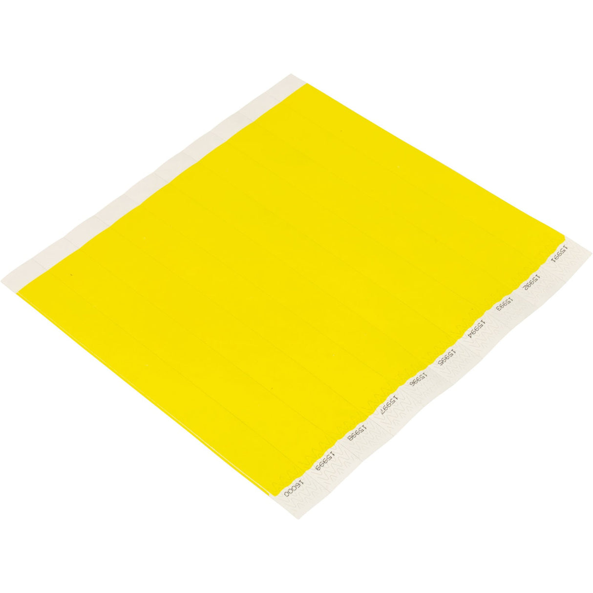 Wristbands, 1", Yellow, 1000 Each :