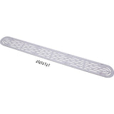 Channel Drain Cover Only, Aquastar, 32", White, w/Screw, VGB : 32CDFLNFK101