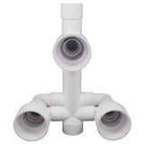 3 Jet Manifold Sys, Waterway, 9", a1-1/2"s x w2"sp, w/Intls : 210-3510G