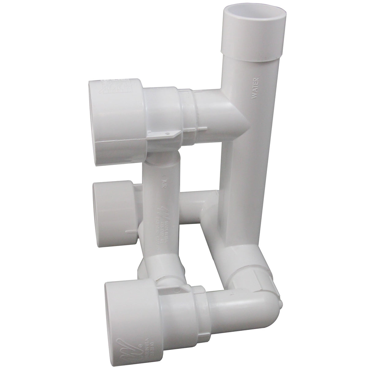 3 Jet Manifold Sys, Waterway, 9", a1-1/2"s x w2"sp, w/Intls : 210-3510G