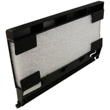 Weir, Pentair Bermuda, 8-1/2" x 5-1/2" x 3/4", Black : 516315Z