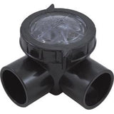 Check Valve, Waterway, 2" Slip or 2-1/2" Spigot, 90 deg Body : 600-7000