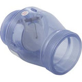 Check Valve, Magic, 2" ACME Fine Thd, 1/2lb, Clear : 0823-20RTC