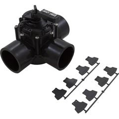 Diverter Valve, Jandy Neverlube, 3 Port, 2-1/2"s x 3"spg : 4719