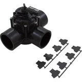 Diverter Valve, Jandy Neverlube, 3 Port, 2-1/2"s x 3"spg : 4719