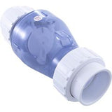 Check Valve, Magic Plastics Smart Check, 2"Union, 2lb. Clear : 0823-20MC