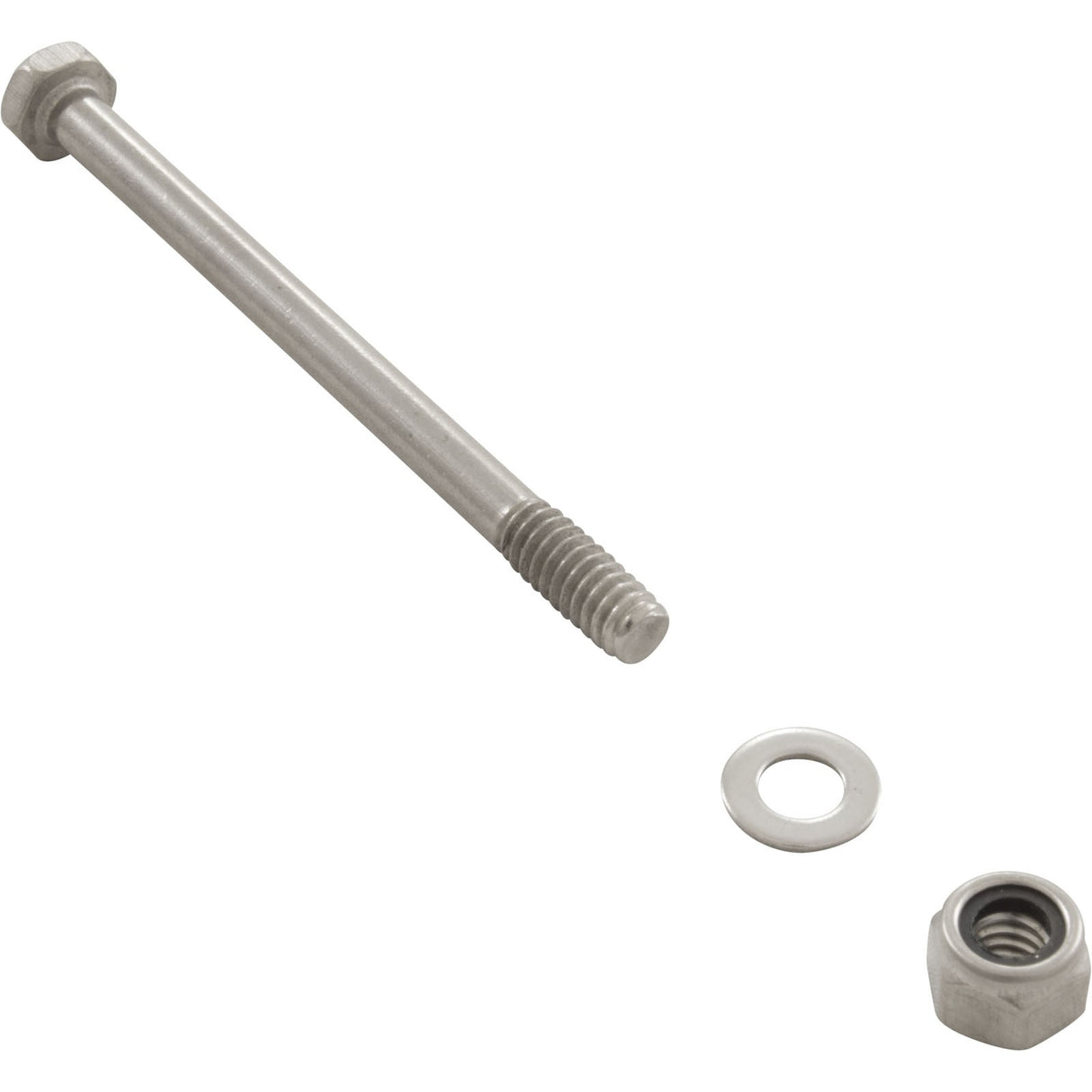 Axle Bolt & Nut, GLI Pool Products, 3" Stainless Steel : 99-55-4395013