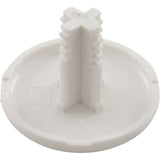 Air Injector Cap, WW, Low Profile, 1-3/4"fd, White : 672-2130