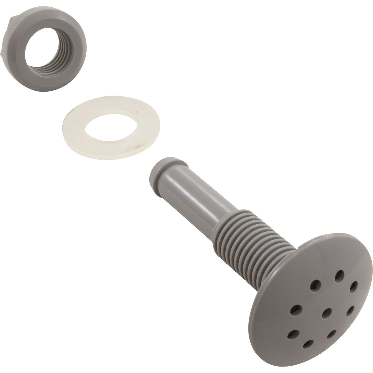 Air Injector, CMP Economy, 3/8" Barbed, Gray : 23028-001-000