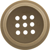 Air Injector Cap, CMP Natural Wonders Bubbler, 1-1/2"mpt, Tan : 25503-039-000