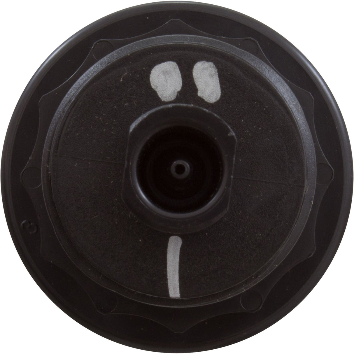 Air Button, TDI 3428, Low Prof, 1-1/4"hs, 1-5/8"fd, Black : MPT-06060-3428