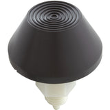 Air Button, Tecmark, Raised Cone, 7/8"hs, 2-3/4"fd, Brown : PT1-3130-02