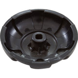 Knob - 6 Spoke Design 1" Air Control - Blk : 662-3611