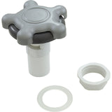 1" Top Access Ac Star-Handle 3-5/8" Smooth, Graphite Gray : 25093-207-000