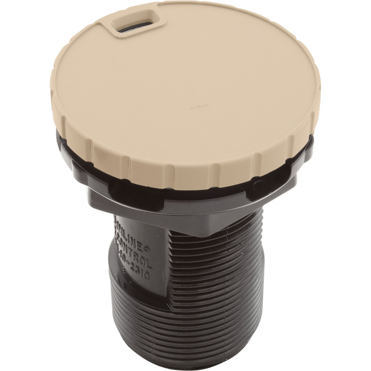 Air Ctrl, BWG/HAI Slimline, 1-3/4"hs, 2-1/2"fd, Nchd, Bone, 1" : 10-2310BON