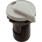 Air Ctrl, BWG/HAI Slimline, 1-3/4"hs, 2-1/2"fd, Teardrop, Gry, 1" : 10-2330GRY
