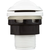 Air Ctrl, BWG/HAI Mini, 1-1/8"hs, 1-11/16"fd, Crescent, Wht, 1/2" : 10-2200WHT
