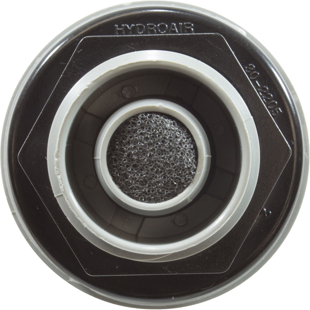 Air Ctrl, BWG/HAI Mini, 1-1/8"hs, 1-11/16"fd, Crescent, Gry, 1/2" : 10-2200GRY