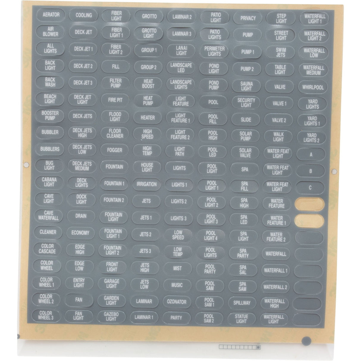 Control Panel, Pentair SpaCommand, White, 250ft Cable : 521179