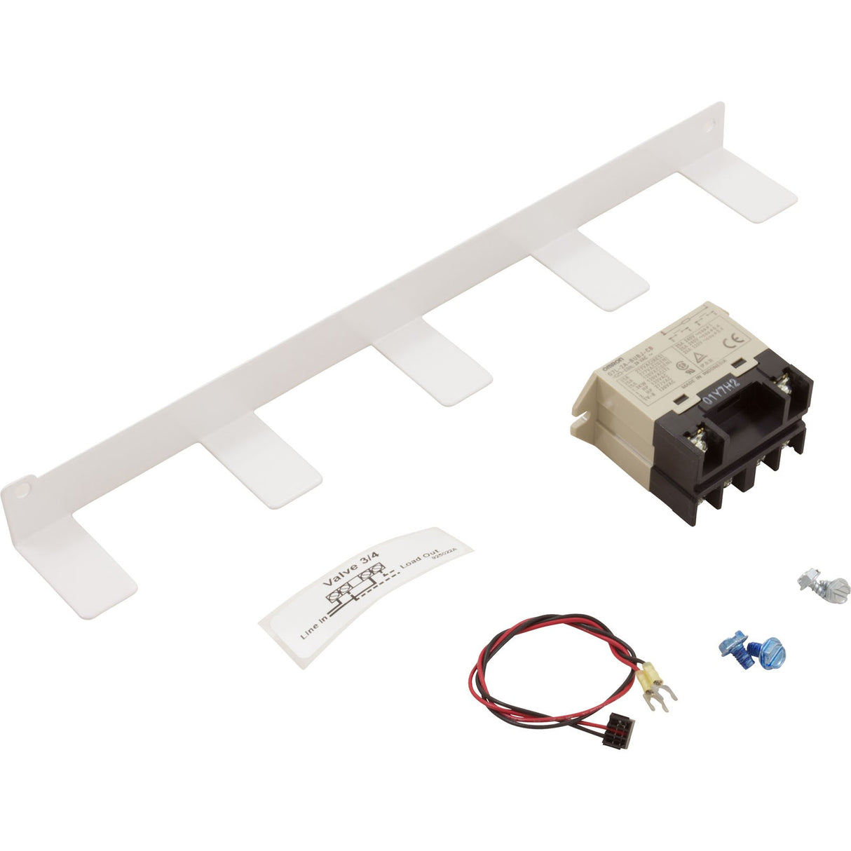 Relay-Double Pole, Ac Coil, 3Hp, 240Vac : AQL-RELAY-AC-KT