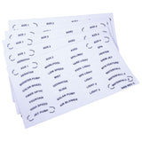 Decal Set, Zodiac, JPS, 4 Function Spa Side Remote : 5400+
