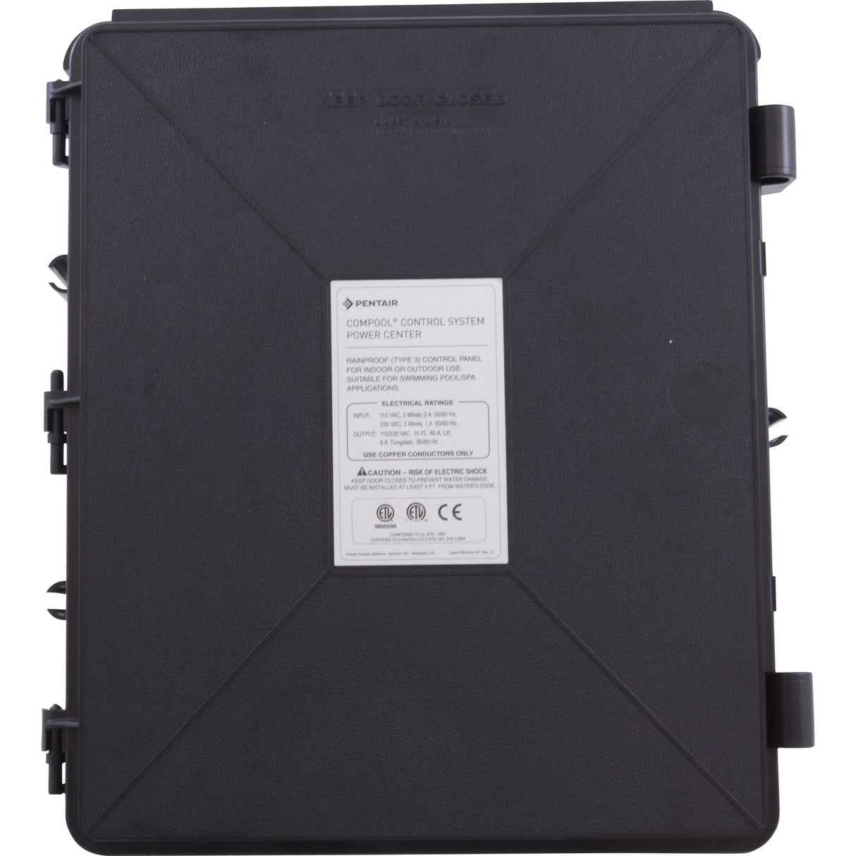 Power Center Enclosure, Pentair, Compool : ENCLLX