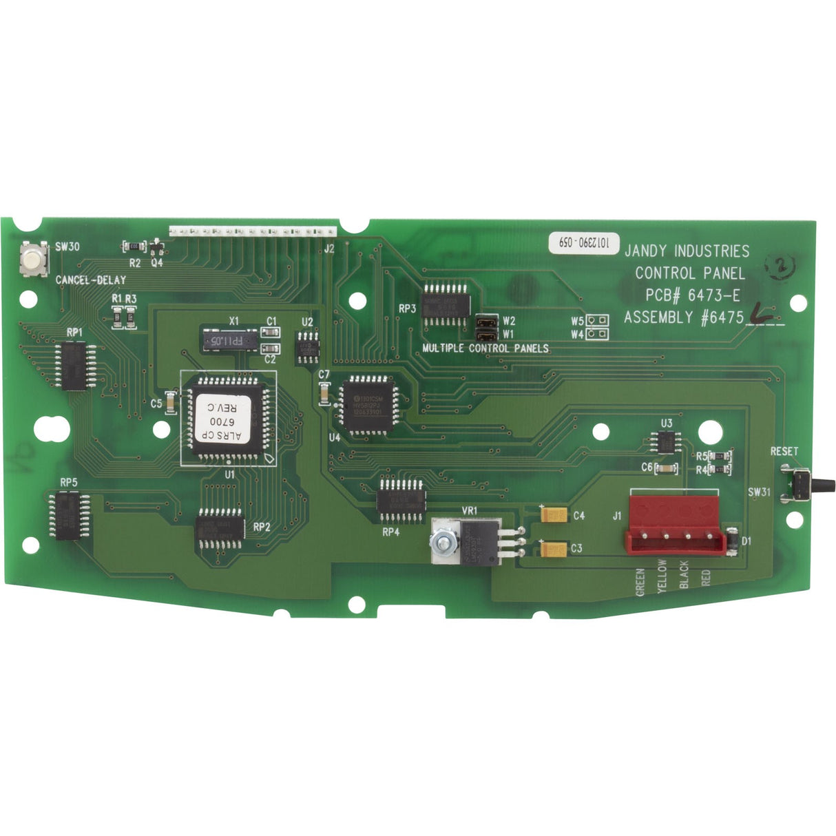 PCB, Zodiac Jandy AquaLink All Button Control : 6475LED4+
