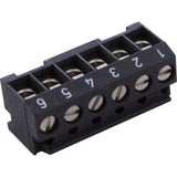 Terminal Bar, Zodiac Jandy AquaLink RS, 6-pin, Brown : 6547+