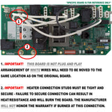 PCB, Balboa, VS501Z, 54357-03 : 54357-04