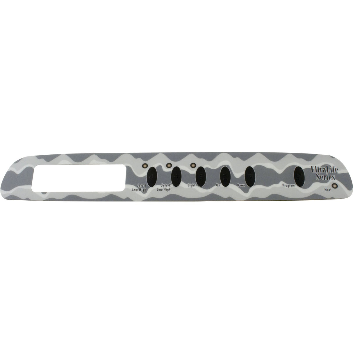 Inlay (Black) For D1 Topside (01560-151) : 01560-160