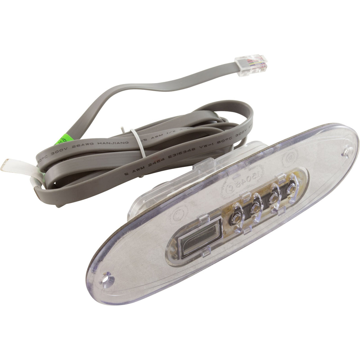 Topside, BWG MVP260/VL260, 4 Btn, w/o Overlay, 6ft Cord, Clear : 53999