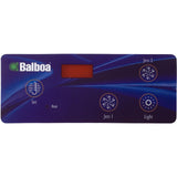 Overlay, Balboa Water Group Duplex Digital, 2 Jet/Light, LED : 10418
