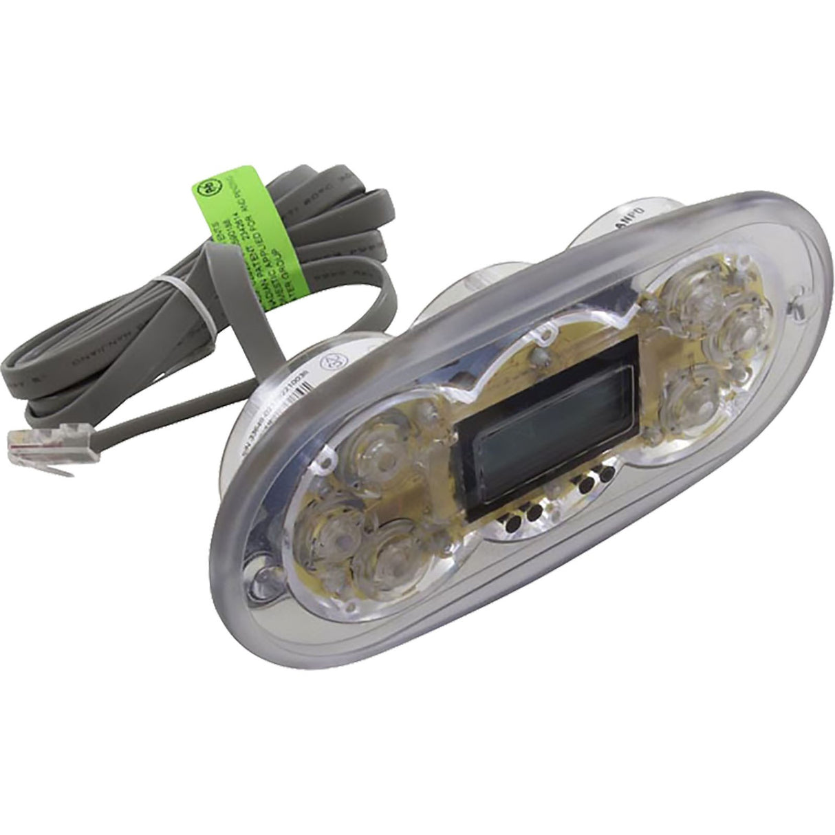 Topside, Balboa Water Group, VL600S, 6 Button, w/o Overlay : 54546-02