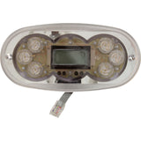 Topside, Balboa Water Group, VL620S, 6 Button, w/o Overlay : 55582-02
