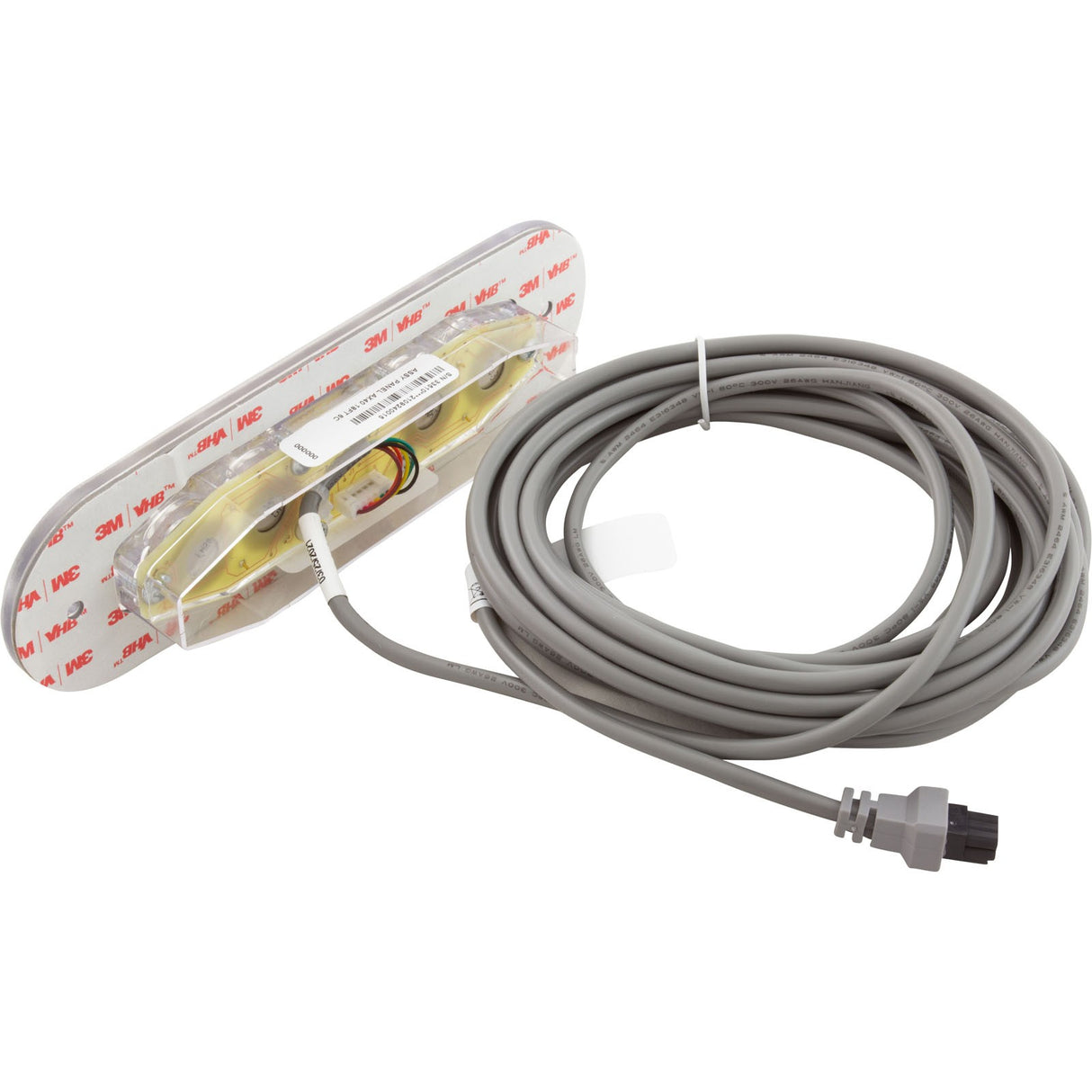 Auxiliary Topside, BWG, AX40, 4 Btn, w/o Overlay, 6-Pin Molex : 52799