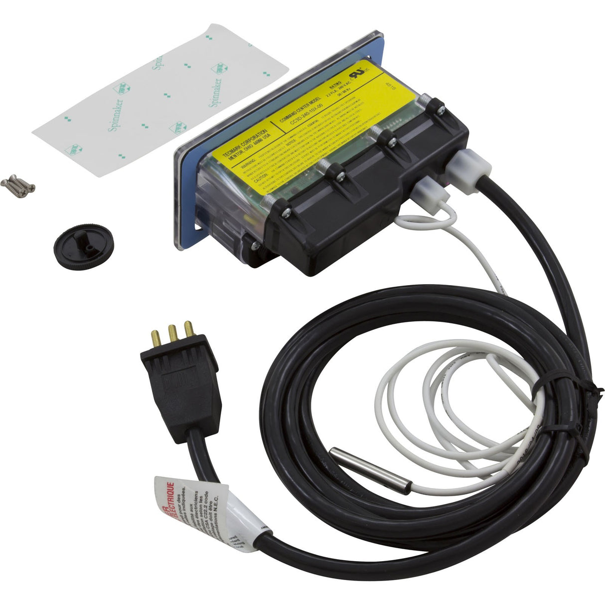 Topside, Tecmark Digital Command Center, 3 Button, 230v : CC3D-240-10I-00