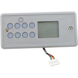 Topside, Gecko TSC-8/K 8, 8 Button, 2 Pump, Large Rec, LCD : 0200-007194