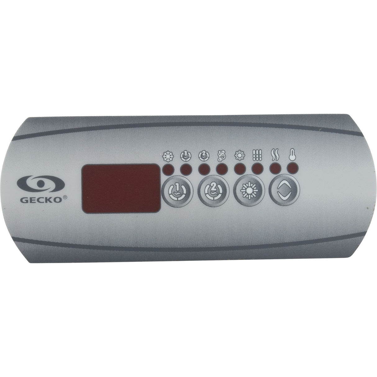 Overlay, Gecko in.k200, 4 Button, P1, P2, Lt : 9916-101030