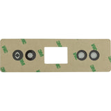 Overlay, Gecko In.k300, 4 Btn, P1, P2, Light, Temp : 9916-101500
