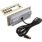 Overlay, Gecko in.k19, 4 Button, P1, Lt, Temp Up, Temp Down : 80-0236A