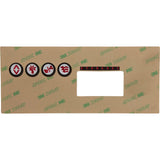 Overlay, HydroQuip Eco 8, Pump 1, Light, Aux, Large Rec : 80-0204