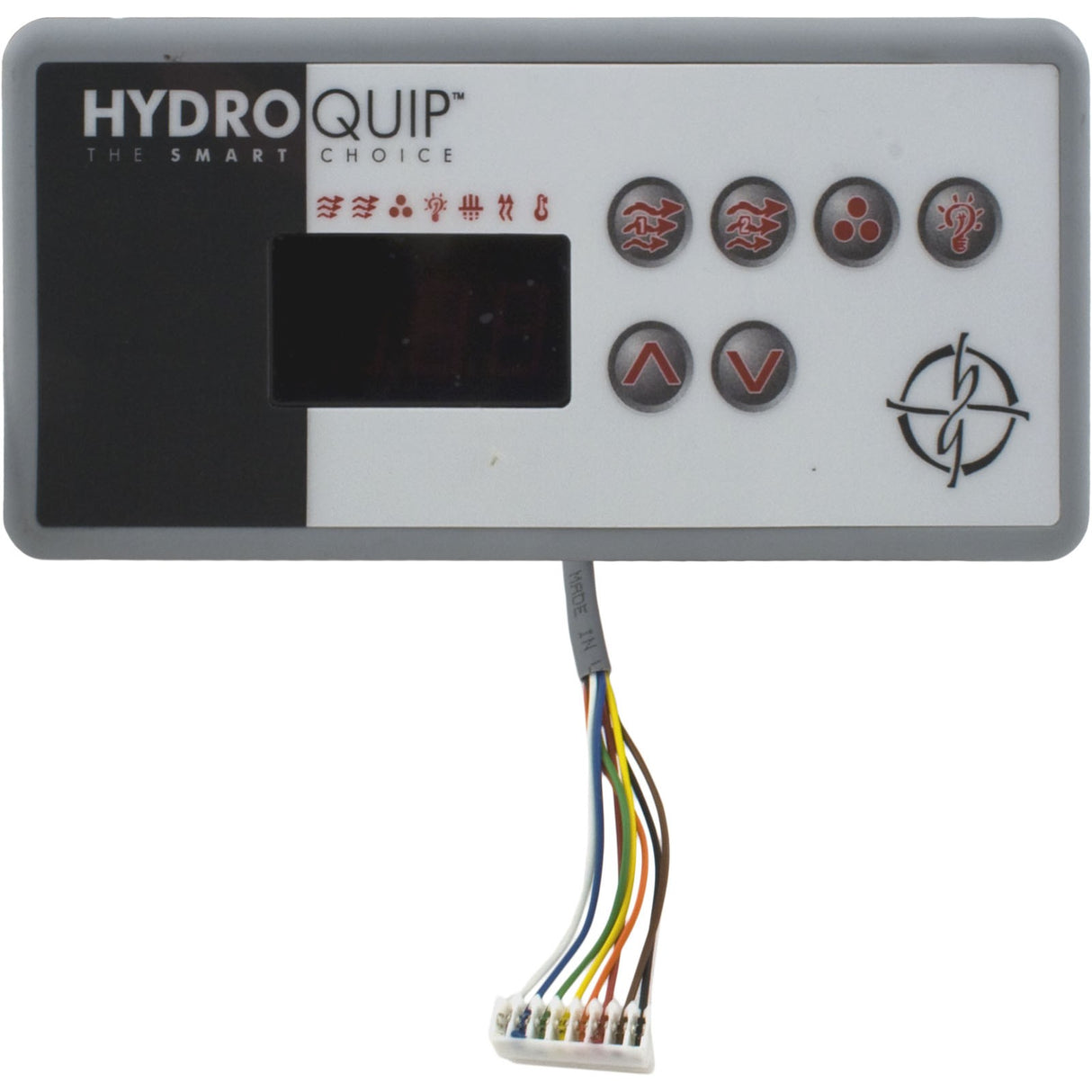 Topside, Hydro-Quip Eco 3, 6 Button, P1, P2, Lt, Lg Rec, 25ft Cord : 34-0197-25-K