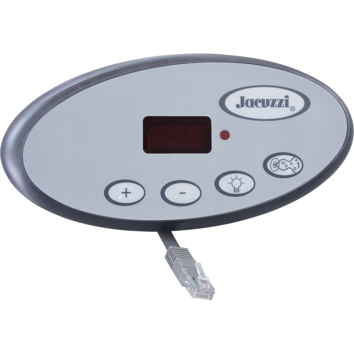 Topside, Jacuzzi J-300 LED Series, 4 Button, P1, Lt : 2600-321